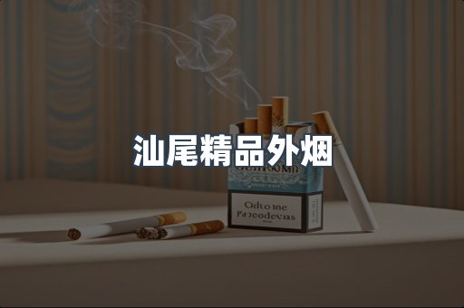汕尾精品外烟